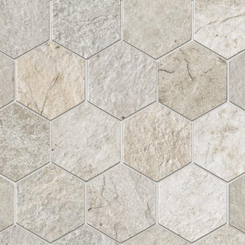 Rocks Silver White